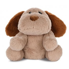 iscream Peluche douillette pour chiot 26,7 cm avec fond lesté et détails brodés pour tous les âges