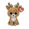 Ty - TY36423 - Beanie Boos - Peluche Glitzy le renne 23 cm