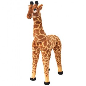 vidaXL Jouet en Peluche Girafe XXL