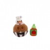 Disney Jack Skellington Cupcake Munchling Peluche à la cannelle – Friandises spéciales – Micro 11,4 cm – Létrange Noël de mo