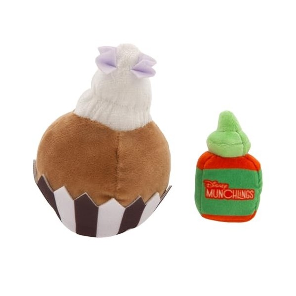 Disney Jack Skellington Cupcake Munchling Peluche à la cannelle – Friandises spéciales – Micro 11,4 cm – Létrange Noël de mo