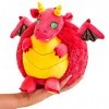 Squishable Mini dragon rouge en peluche 17,8 cm