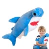 Oldmoom Requin Plushie - Jouet en Peluche Requin - Oreiller de Corps en Peluche de Requin en Peluche, Chaud et Ergonomique, C