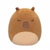 Squishmallows Original Lijjian Brown Capybara Grande peluche officielle de 35,6 cm