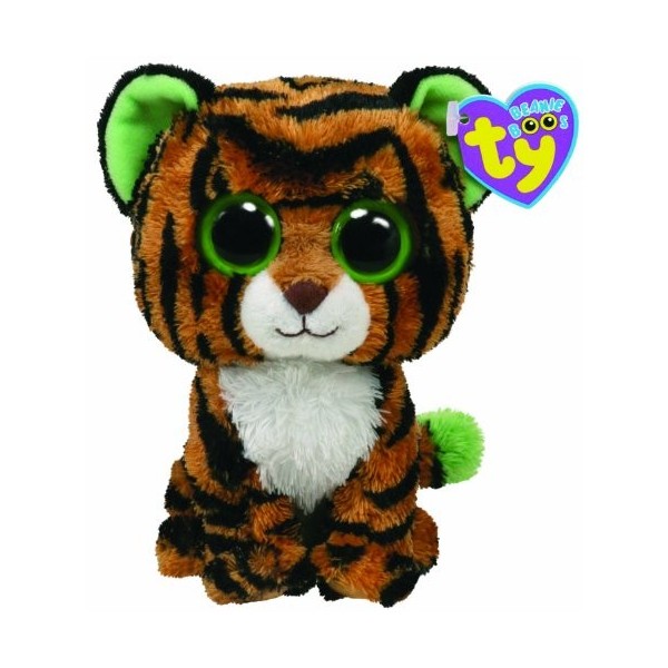 Ty - Ty36017 - Peluche - Beanie Boos - Moyen - Stripes Le Tigre - 15 Cm