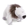 Peluche ours polaire à dents de sabre Thorben qui tient debout 31cm