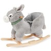 Bieco Peluche Animal à Bascule Girafe | Cheval a Bascule Bebe 1 an | Cheval à Bascule Animal a Bascule Bebe Animaux a Bascule