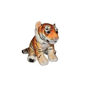 Wild Republic Living Earth Cuddlekins Tigre, animal en peluche, 30,5 cm, jouet en peluche, remplissage de bouteilles deau re