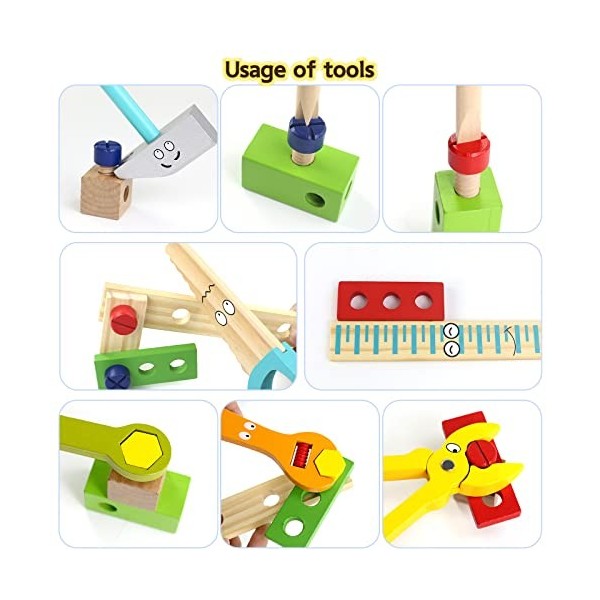 Boîte à outils enfant-Jeux de rôles-Bricolage