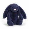 Jellycat Peluche Lapin Bleu Marine BAS3NB 