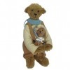 Clemens Collection Teddy Best Grandpa du monde/Best Grandpa in The World 25 cm Limitée Mohair