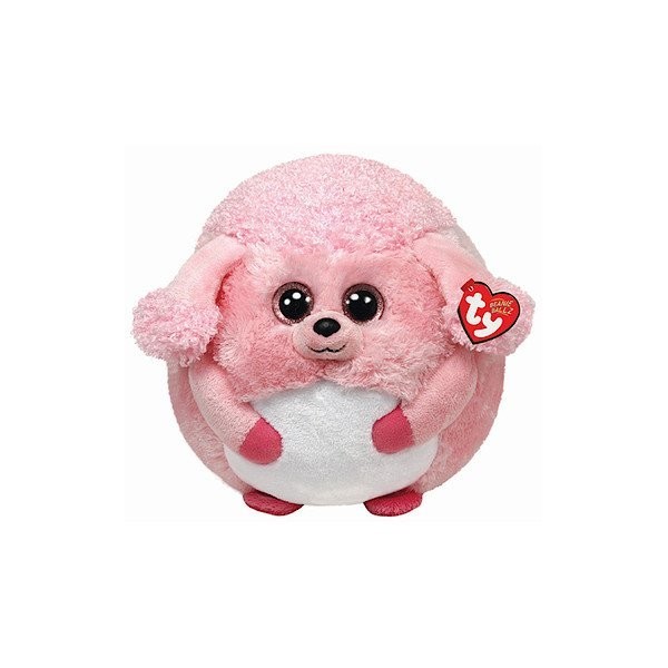 TY - TY38928 - Peluche - Beanie Ballz - Lovey le Caniche - 33 cm