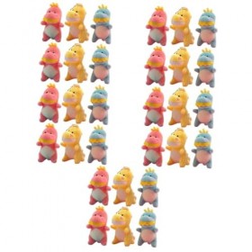 ibasenice 30 Pièces Porte-clés Breloque Clé Animal Pendentif De Téléphone Portable Jouets De Voiture Décor De Voiture Mini Di