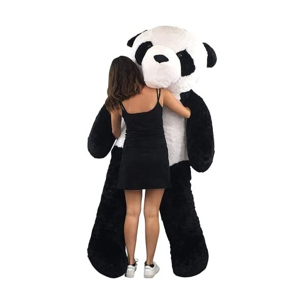 Bananair Lerosier123 - Peluche géante Panda 200cm Ultra Douce Cadeaux Anniversaire Noel