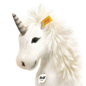 Steiff - 15045 - Peluche - Starly - Licorne - Blanc - 35 cm