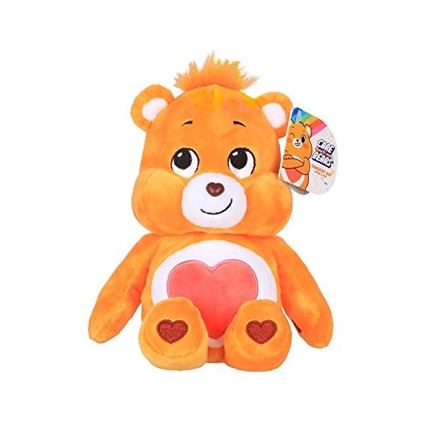 Basic Fun Care Bears – Ours en Peluche Tenderheart – 22 cm – Jouet en Peluche Mignon à Collectionner pour Enfants et garçons 