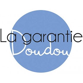 Doudou et Compagnie - Ours En Peluche - 40 cm - Blanc / Bleu - Attrape Rêve - DC3475