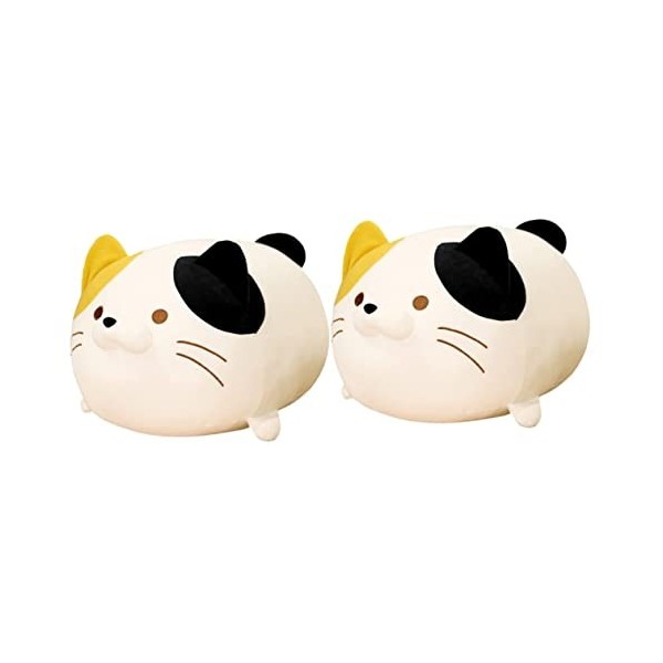 Toyvian 5 Pièces Oreiller Chat en Peluche Animal en Peluche Chaton Jouet Pelucheux pour Chat Coussin en Peluche Animal Jouet 