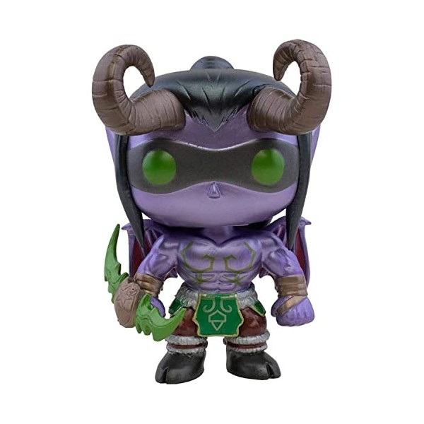 POP Funko World of Warcraft 14- Illidan Stormrage Blizzard 30th Anniversary Metallic Glitter Special Edition