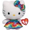 Ty 90148 – Peluche Hello Kitty Large avec Arc-en-Ciel Robe