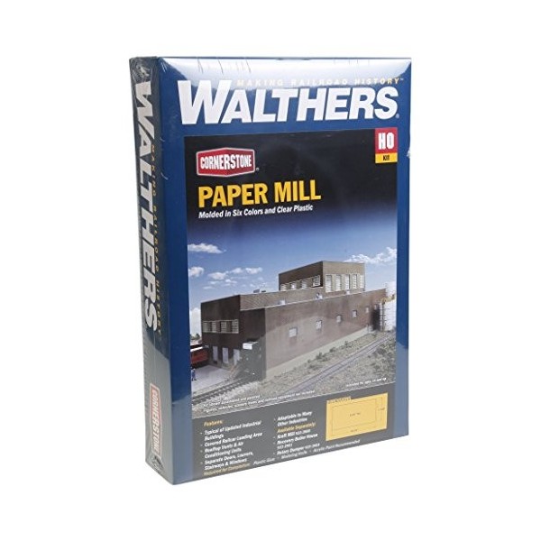 Walthers Cornerstone 933-3902 Moulin à Papier Superior Paper, bâtiments