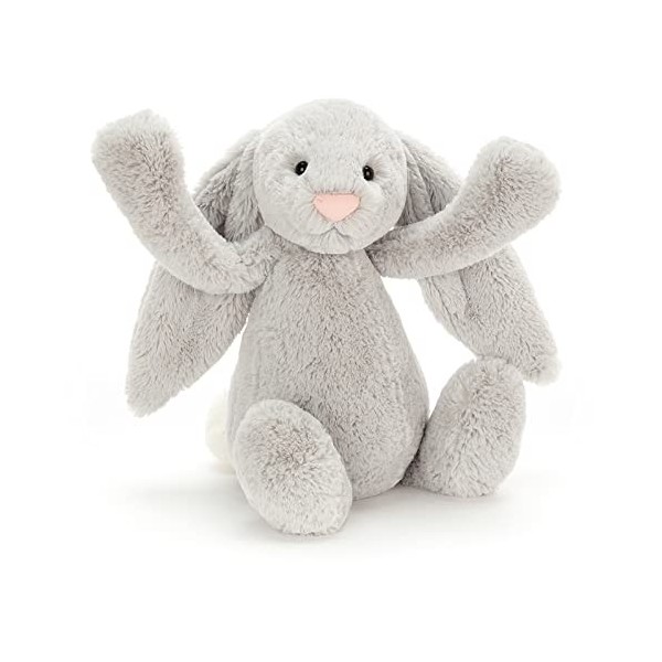 Jellycat Bashful Lapin gris Taille L 35,6 cm par Jellycat