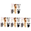 Toyvian 24 Pièces Bracelet Bang En Peluche Bracelet Imprimé Animal Bracelet Animaux En Peluche Bracelet Claque De Pâques Joli