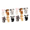 Toyvian 24 Pièces Bracelet Bang En Peluche Bracelet Imprimé Animal Bracelet Animaux En Peluche Bracelet Claque De Pâques Joli