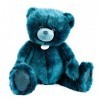 Doudou et Compagnie - Ours En Peluche Paillettes - 60 cm - Bleu Canard - Ours Collection - DC3573