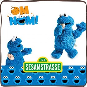 NICI Peluche Monstre des miettes 45 cm - Peluche pour Filles, garçons et Fans - Peluche Moelleuse à câliner et à Jouer - Doud