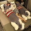 TONATO 130-150 cm Husky Peluche Jouet somnifère Oreiller Ragdoll Girl Hug Bear Oursediaship Dold Bed Gift,130cm