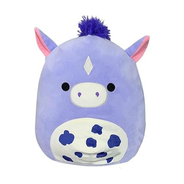 Squishmallow Peluche officielle Kellytoy collectionner Ferme Squad Animaux doux Cheval des pr s, 30,5 cm 