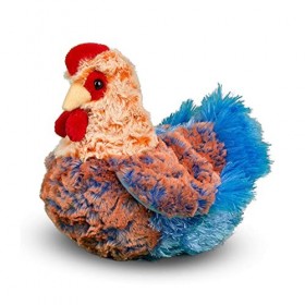 Cuddle Toys 1798 Henrietta BLUE LACE HEN Poule, 21 cm longeur Peluche 