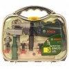 Theo Klein 8416 Mallette Outils Bosch Grand Modèle Set de 16 Accessoires Y Compris La Perceuse Avec Lumière et Bruitage Dimen