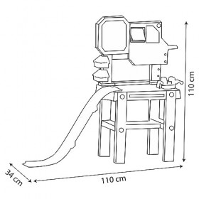 Smoby - Spidey - Bricolo Center - Jouet Bricolage Enfant - 94 Accessoires - Véhicule Spidey à Construire - Dès 3 Ans - 360729
