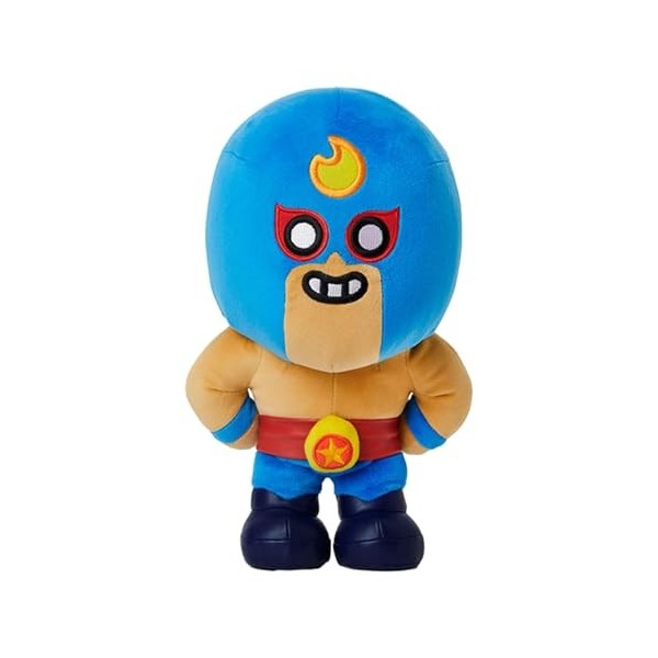 Peluches de la Série Brawl-Stars de 9,8, Poupées en Peluche Périphériques de Perso-nnage de Jeu de Tir Populaire, Figurine 