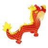 Toyvian 5 Pièces Jouet en Peluche Dragon Peluche Zodiaque Animal en Peluche Animaux Coussins Sculpture De Dragons Peluches De