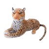 predolo Peluche Animal Doux en Peluche Jouet pour Enfants Cadeaux Décoration de Chambre, imprimé léopard, 75CM
