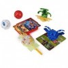 BAKUGAN 3.0 - Battle Pack - Hammerhead, Titanium Dragonoid, Nillious, Bruiser Special Attack et 1 Dragonoid, 2 Anneaux, 1 Car