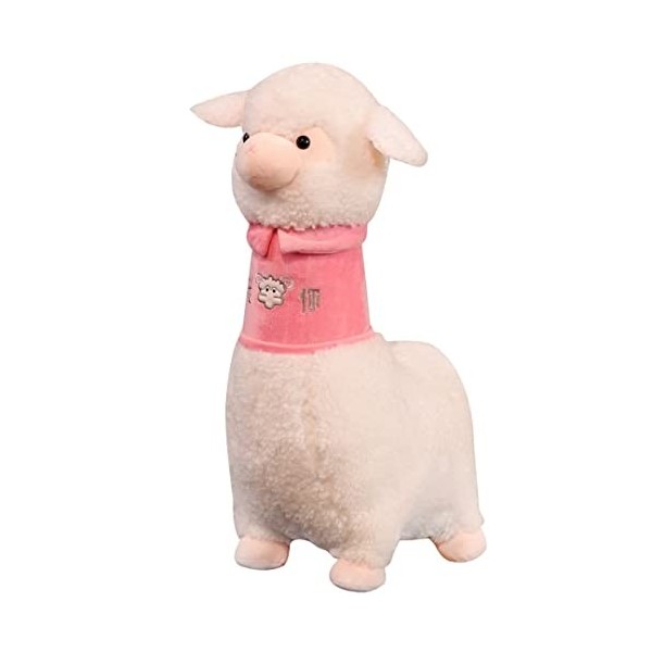 LSQXSS Peluche dalpaga Peluche Mignonne en Peluche dalpaga, Oreiller de poupée en Peluche, Coque Lavable, Peluches dalpaga