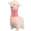 LSQXSS Peluche dalpaga Peluche Mignonne en Peluche dalpaga, Oreiller de poupée en Peluche, Coque Lavable, Peluches dalpaga