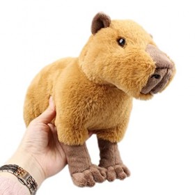 lembrd 5 Pcs Jouet Capybara | Jouet en Peluche Animal Mignon Plushies | Belle Peluche Capybara, Animaux Sauvages Doux Rampant