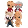 XINGYAO Jouet en Peluche 4 pcs / Ensemble Anime Peluche Poupée Jouet Poupée Décoration de La Maison Enfants Cadeau