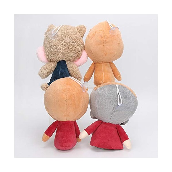 XINGYAO Jouet en Peluche 4 pcs / Ensemble Anime Peluche Poupée Jouet Poupée Décoration de La Maison Enfants Cadeau