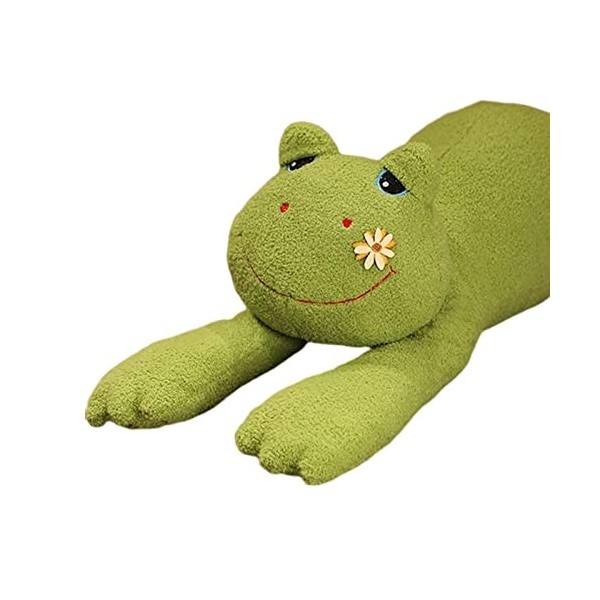 Oshhni Oreiller adorable de grenouille de coussin de poupée de peluche de grenouille, peluche douce pour des cadeaux dannive