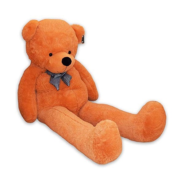 TE-Trend Ours en peluche, géant, taille XXL, 200 cm, marron clair