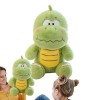 LEVABE Peluche de Dinosaure en Peluche, Animal en Peluche de Dinosaure en Peluche - Mignon Vert Dino Peluche | Spft Coussin d