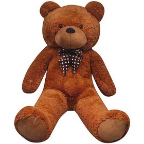 Toshilian Peluche Géante, Jouet danimaux en Peluche Jouet Enfant Ourson en Peluche XXL Marron 160 cm