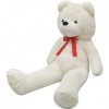 Toshilian Peluche Géante, Jouet danimaux en Peluche Jouet Enfant Ourson en Peluche XXL Blanc 160 cm