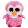 TY – Beanie Boos Glider, Pingouin, 40 cm, Rose United Labels 37060ty Ibérique 